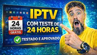 🔥👉 IPTV com Teste de 24 Horas – Vale a Pena?