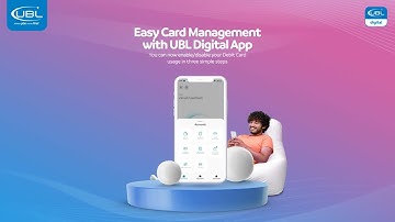 UBL Digital App: Effortless Debit Card Management at fingertips!