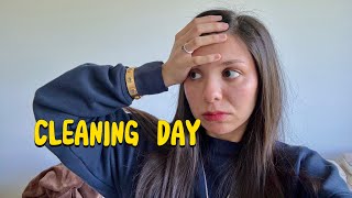 CLEANING OUR OLD APARTMENT | Healthy Smoothie Recipe + MORNING SKINCARE ROUTINE!