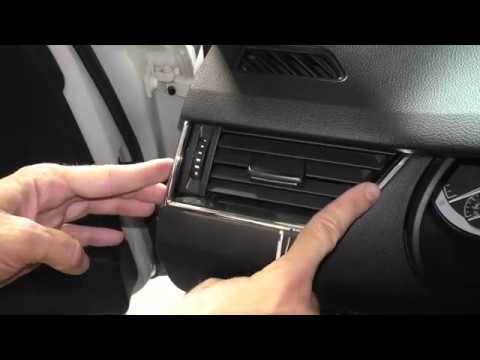 Skoda Octavia A7 - Как снять дефлектор отопителя боковой