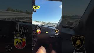 Abarth 695 Competizione Vs Lamborghini Tecnica