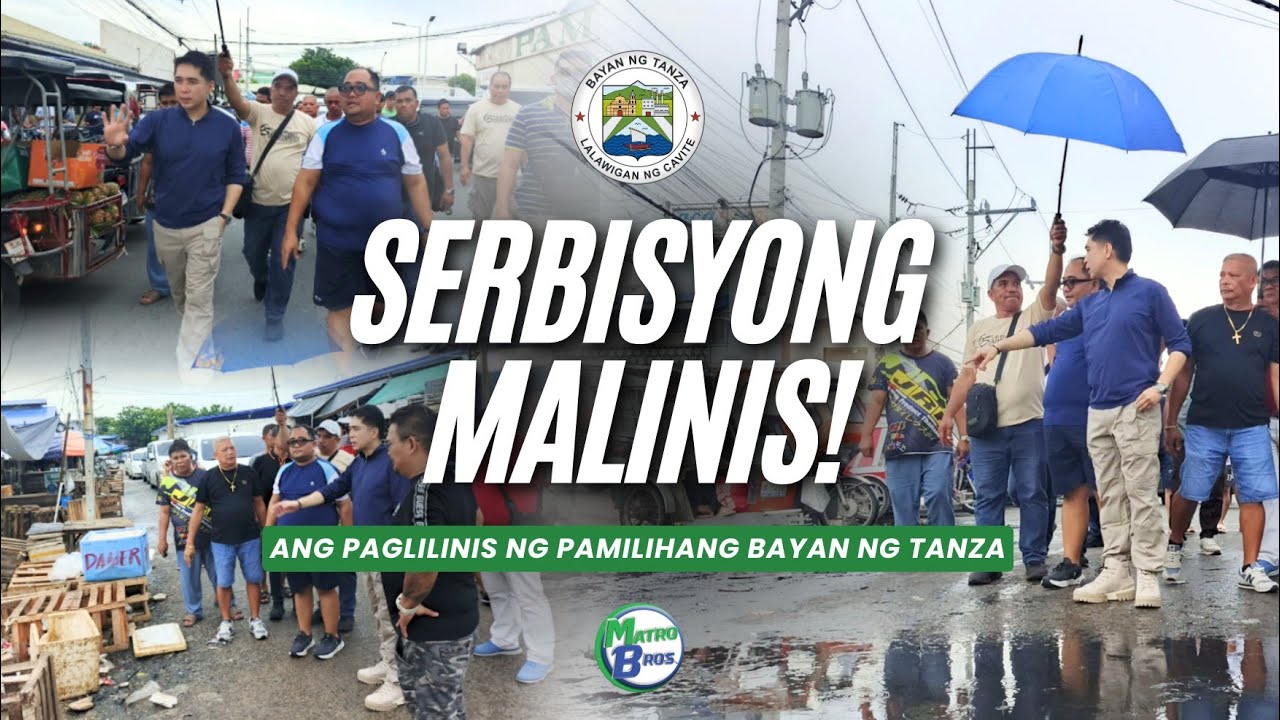 Serbisyong Malinis! Pamilihang Bayan ng Tanza 2025