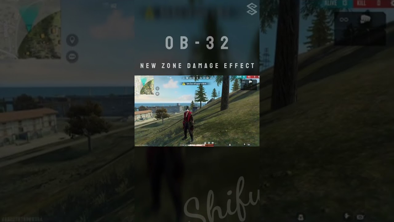 Free Fire New Zone Damage Effect II 