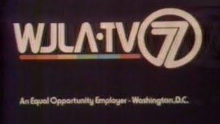 WJLA Channel 7 [Washington D.C] - Community 7, Station Sign-Off, SSB & Static (11/26/1978)