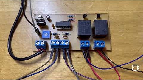 CIRCUITO ELETRÔNICO PARA JANELA AUTOMÁTICA COM SENSOR DE CHUVA.