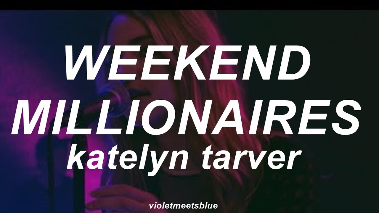 weekend millionaires katelyn tarver // traducida al español YouTube