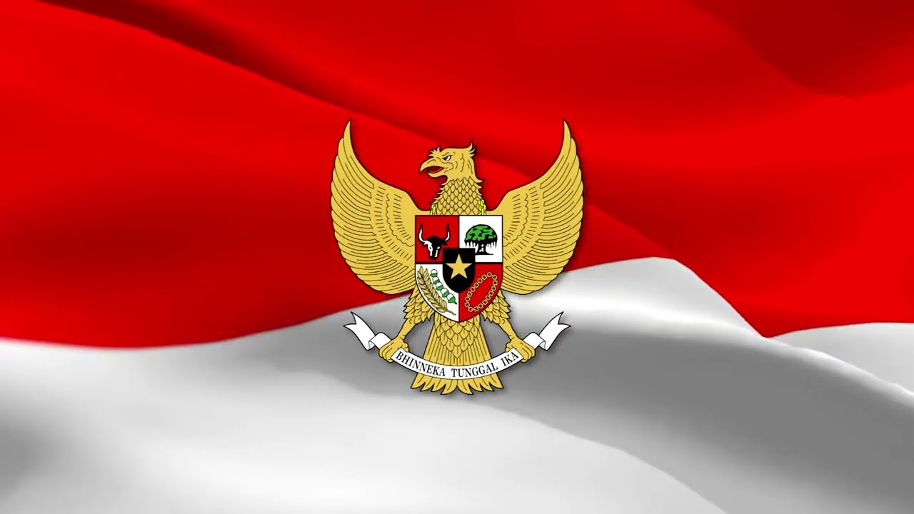 INDONESIA RAYA 3 STANZA (LIRIK) - LAGU KEBANGSAAN - LAGU NASIONAL