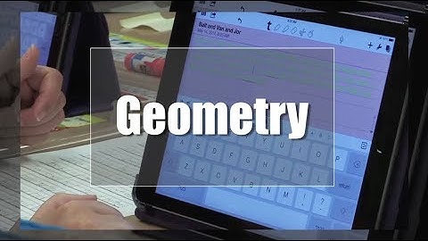 Tech EDGE, Mobile Learning In The Classroom - Episode 71, Geometry