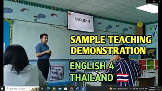SAMPLE TEACHING  DEMONSTRATION IN THAILAND | YEAR 4 | PERSONAL PRONOUNS