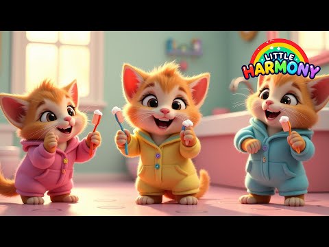 Learning Number The  Five Little <strong>kittens</strong>  + More Nursery Rhymes &amp;amp; Kids Songs -  Little Harmony 리틀하모니