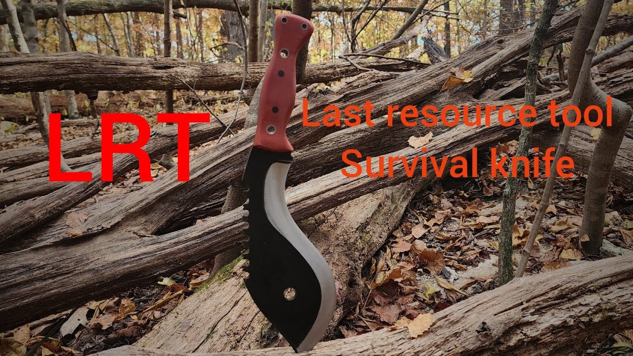 Introducing the LRT (last resource tool) my take on a survival knife.
