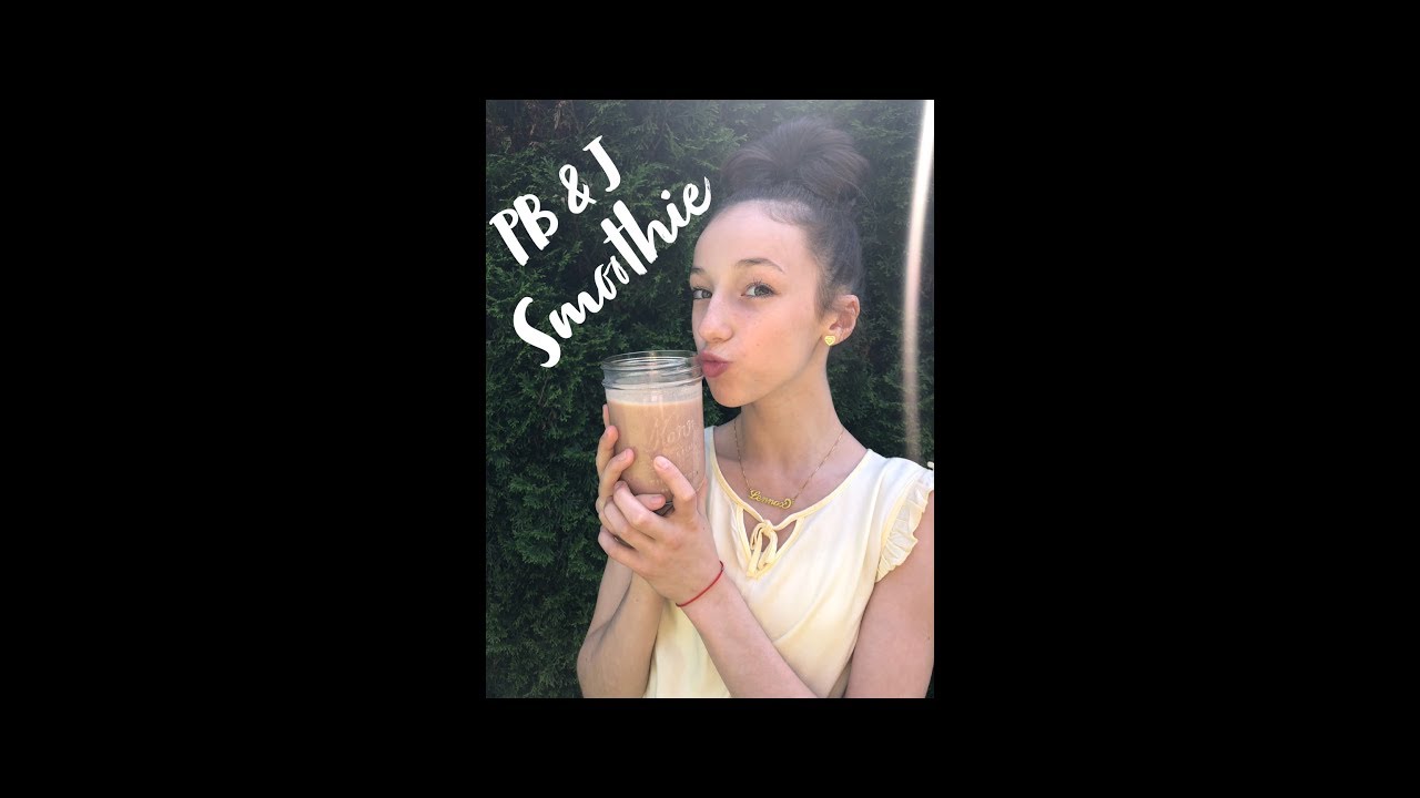 RHYTHMIC GYMNAST • PB & J Smoothie