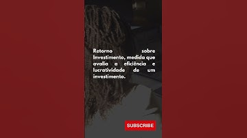 Retorno sobre investimentos (ROI)