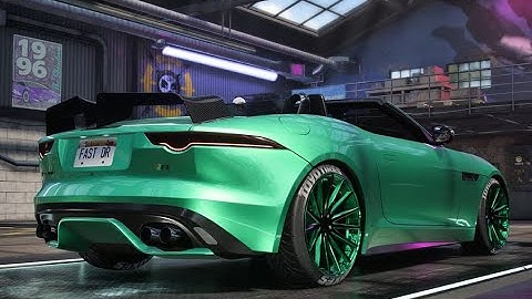 NFS HEAT JAGUAR F-Type R Convertible 1,239 HP V12