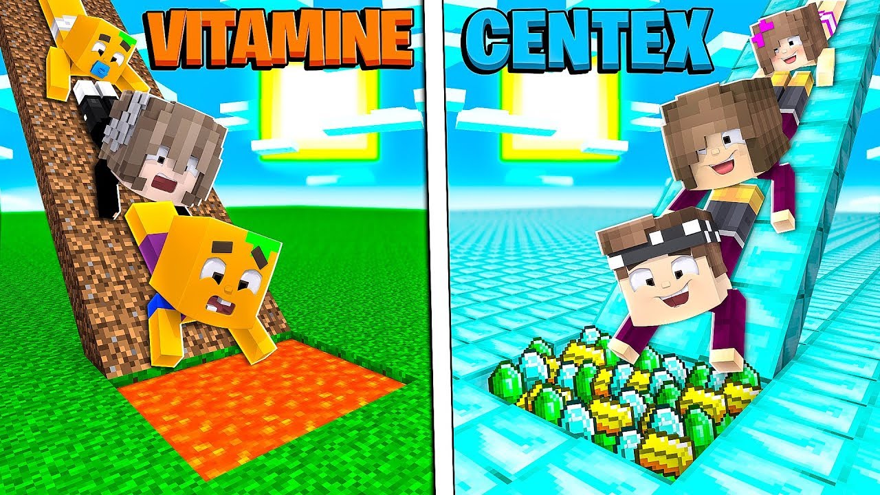 CENTEX FAMILIE RUTSCHE VS. VITAMINE FAMILIE RUTSCHE IN MINECRAFT!