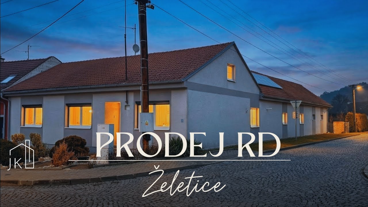 PRODEJ/RD Želetice u Kyjova, okr. Hodonín/ 5+1/ pozemek 1410 m²