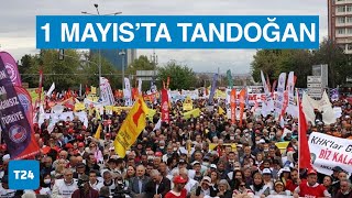 Ankara'da 1 Mayıs, Tandoğan Meydanı'nda coşkuyla kutlandı