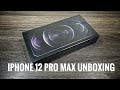 iPhone 12 Pro Max Graphite Unboxing & Setup