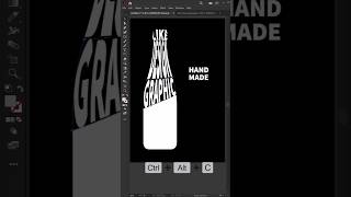 How to Wrap Text in Shapes in Illustrator EASY Text Fit Tutorial!  #illustratortechniques #shorts