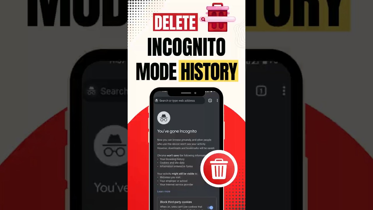 How to Delete Incognito Mode History on Android Phone | Clear Incognito DNS History