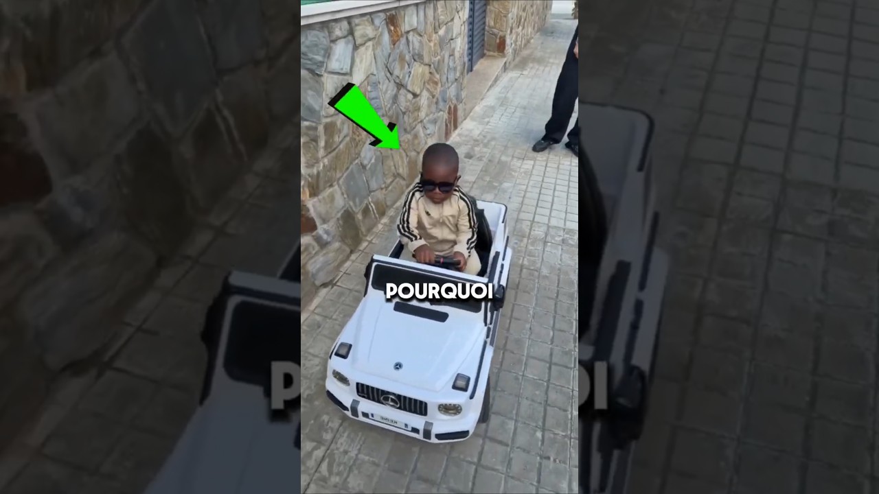 😱 Pourquoi le petit frère de Lamine Yamal a-t-il pu dessiner sur le trophée ? #shorts #lamineyamal