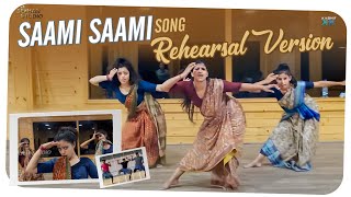 Saami Saami Song Rehearsal Version Sekhar Master Sekhar Studio