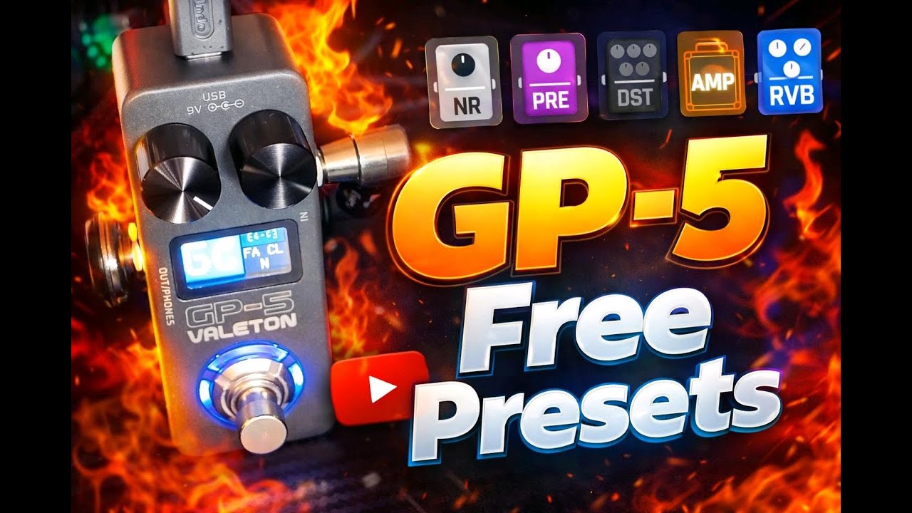 Valeton GP-5 - Worship presets