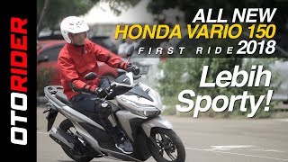 All New Honda Vario 150 2018 First Ride Indonesia | OtoRider