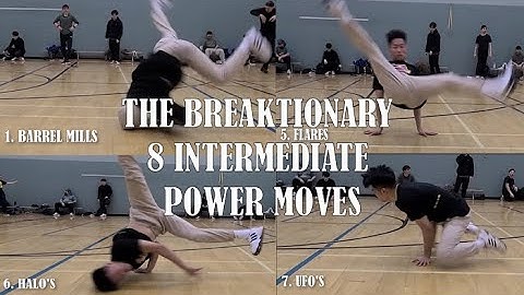Intermediate Level Power Moves | The BreakTionary Part 3 | Breaking Power Move List