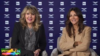 Sabrina Ferilli e Emanuela Grimalda intervista Gloria: «Boccata d'ossigeno, guardando Joan Crawford»