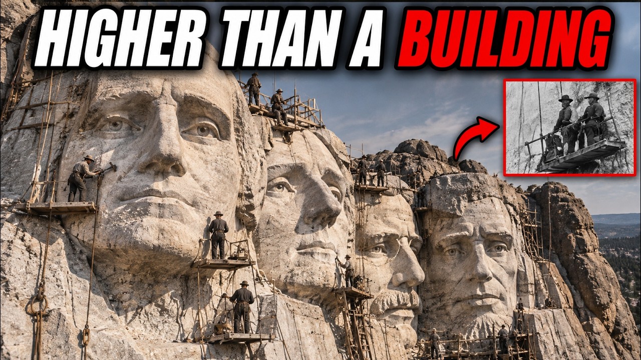 Four faces, each taller than a six-story building, blasted into a South Dakota mountain with dynamite. But here’s the part that nearly nobody knows: i...