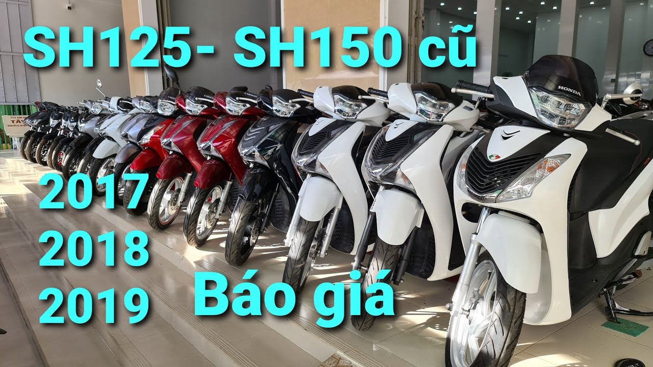 Xe SH 2018 giá bao nhiêu ngày hôm nay Các màu SH 125i 150i Việt Nam