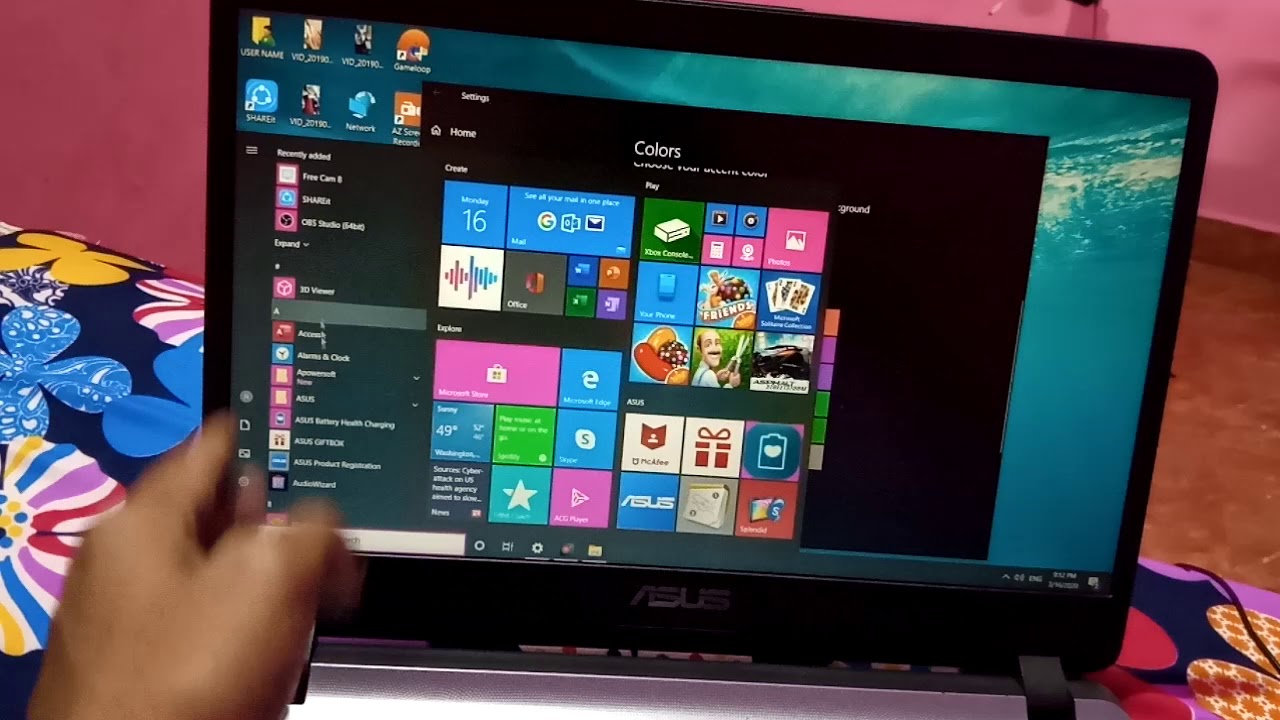 Change Windows 10 Display Background Color | The Big Savers