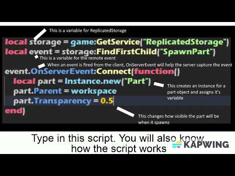 What are remote events and how do you use them? [Roblox Studio] (2023)