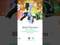 Shiny BLACK KYUREM Fusion In POKEMON GO 