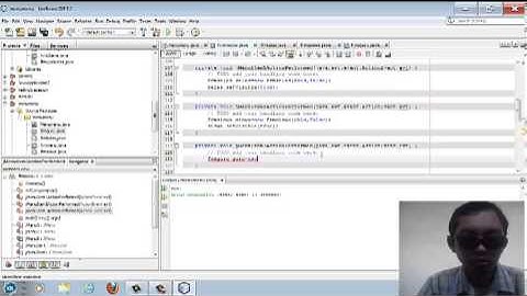 Tutorial pembuatan & pemanggilan menu java netbeans 12111019 Yachin STMIK El Rahma Yogyakarta