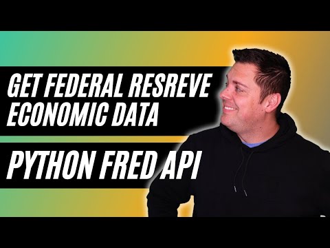 Get Economic Data Using the FRED API