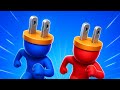 Plug Head Race Gameplay Walkthrough Stage 2 -Fast Charging Race (Android, iOS)