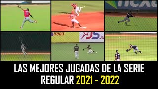 Las Mejores Jugadas Defensivas de la Serie Regular 2021 - 2022 │LIDOM│