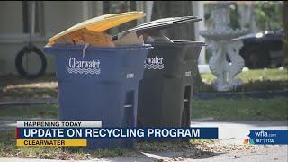 Clearwater officials to get update on recycling problem
