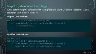 Fixing the Plurality Problem in CS50: Solving Common Coding Errors