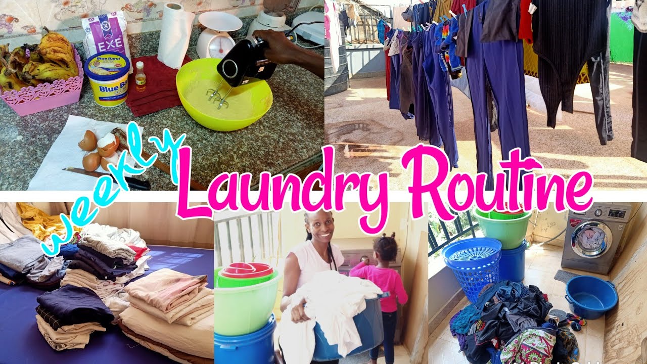Family of 3||Weekly Laundry Routine||Baking || 2021 petite mama vlogs