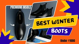 Krassa Chelsea Boots Unboxing & Review | Best Leather Boots Under ₹1000?”Chelsea Boots Unbox& Review