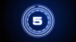 Countdown Timer sounds effect | intro video for youtube Channel | No Copyright intro video 2024