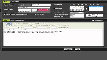 CMS wysiwyg editor