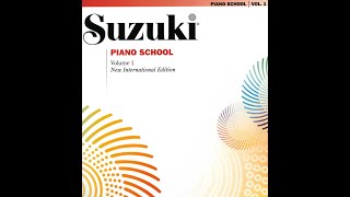 Suzuki Piano School Book 1 Audio Recording