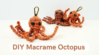 Easy DIY Octopus Keychain Anyone Can Make!
