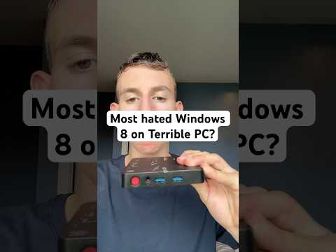 Most hated Windows 8 on Terrible PC? #pc #techfacts #techtok