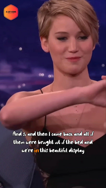 Jennifer Lawrence b*tt plugs story😛#shorts #jenniferlawrence #shortsfeed