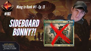 Outlaws of Thunder Junction Draft | MTG Bonny Pall | Mang to Rank 1 Ep. 13